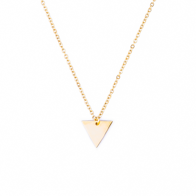 Náhrdelník Lavaliere Triangle of creativity Gold A.jpg