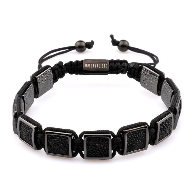 Naramek Lavaliere Síla rejnoka gun metal A.jpg