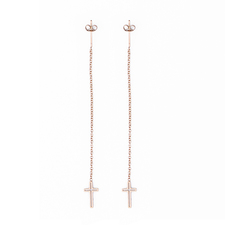 Náušnice Lavaliere Protection Rose gold A.jpg